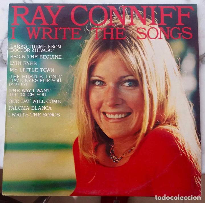 Discos de vinilo: RAY CONNIFF, I WRITE THE SONGS. LP ORIGINAL ESPA&Ntilde;A - Foto 1