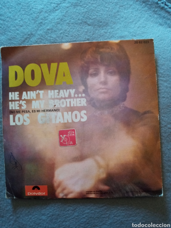 Discos de vinilo: Dova-los gitanos...disco vinilo single - Foto 2