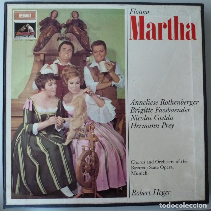Discos de vinilo: FLOTOW - MARTHA (3LP + LIBRETO EMI UK) - Foto 1