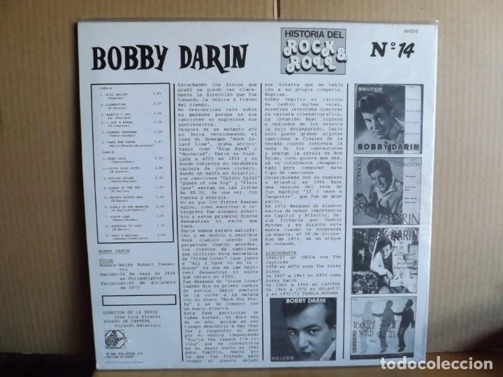 Discos de vinilo: BOBBY DARIN --- HISTORIA DEL ROCK AND ROLL N&ordm; 14 - Foto 2