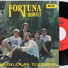 Discos de vinilo: FORTUNA QUINTET JENNY EN LA PLAYA POP BOSSA MOOG [SG SPAIN 1979] [NM] 🔊. Lote 306633613
