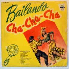Discos de vinilo: GERALDO LA VINY BAILANDO CHA-CHA-CHA [LP SPAIN 1960] [VG]. Lote 306633658