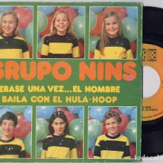Discos de vinilo: GRUPO NINS GRUP NINS ERASE UNA VEZ... EL HOMBRE [SG SPAIN 1979] [VG+] 🔊. Lote 306633718