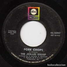 Discos de vinilo: THE JON-LEE GROUP PORK CHOPS GARAGE FUNK [SG USA 1967] [VG] 🔊. Lote 306633793