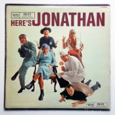 Discos de vinilo: JONATHAN WINTERS HERE'S JONATHAN [LP USA 1961] [G+]. Lote 306633838