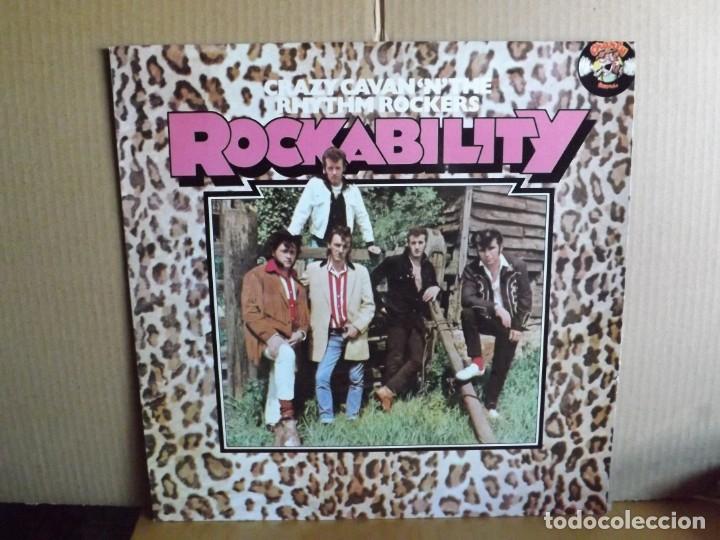 Discos de vinilo: CRAZY CAVAN &acute;N&acute;THE RHYTHM ROCKERS --- ROCKABILITY - Foto 1