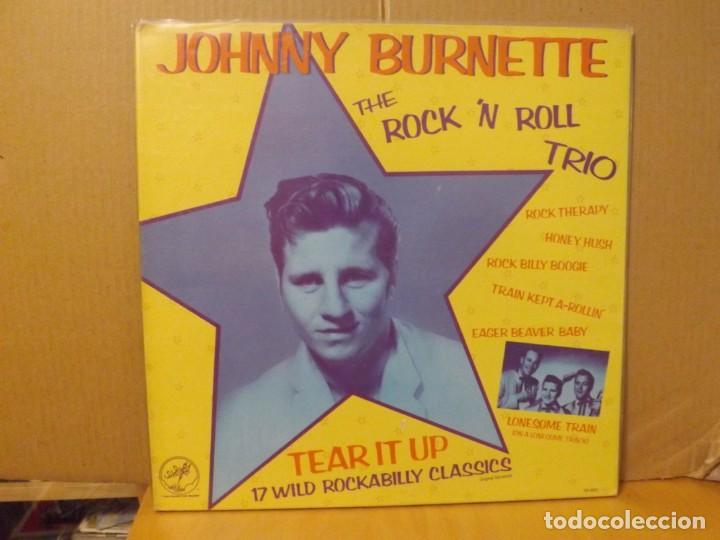 Discos de vinilo: JOHNNY BURNETTE ---- TEAR IT UP - Foto 1