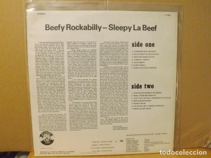 Discos de vinilo: SLEEPY LA BEEF ---- BEEFY ROCKABILLY - Foto 2