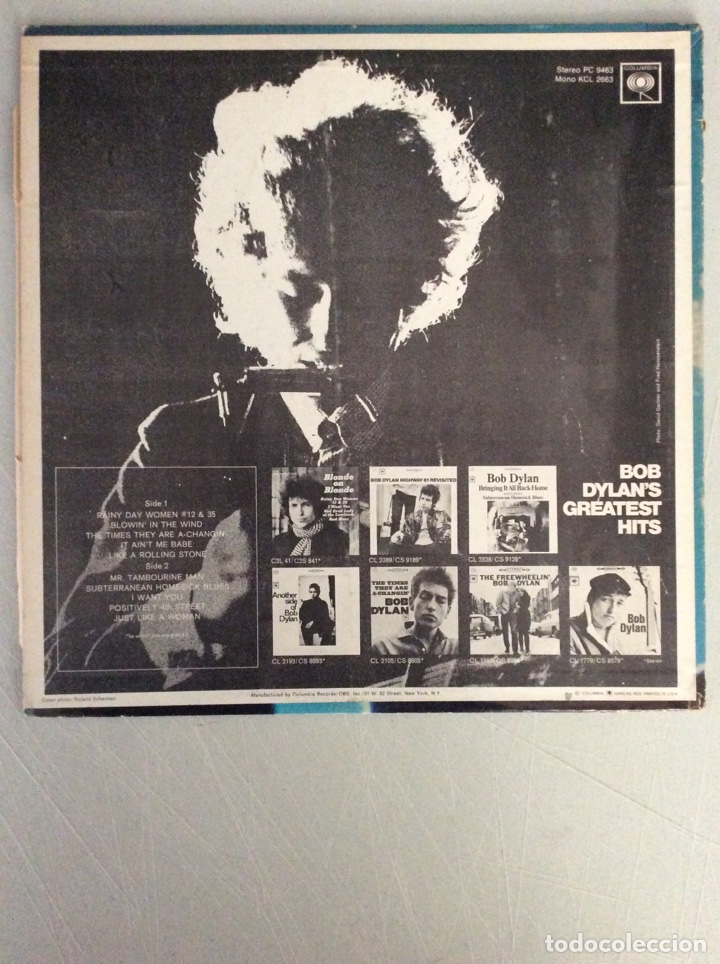 Discos de vinilo: Bob Dylan&rsquo;s greatest hits - Foto 2
