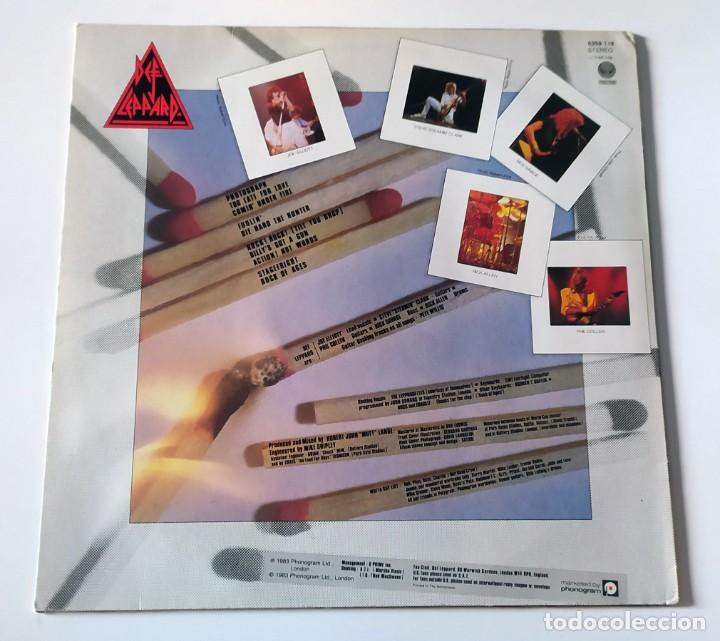 Discos de vinilo: LP DEF LEPPARD - PYROMANIA - Foto 2