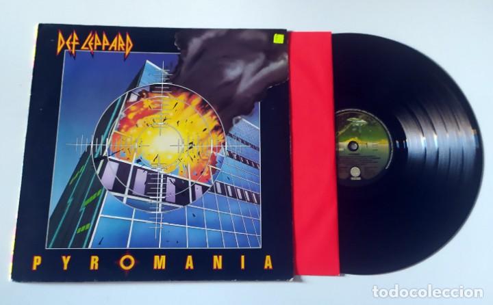 Discos de vinilo: LP DEF LEPPARD - PYROMANIA - Foto 3