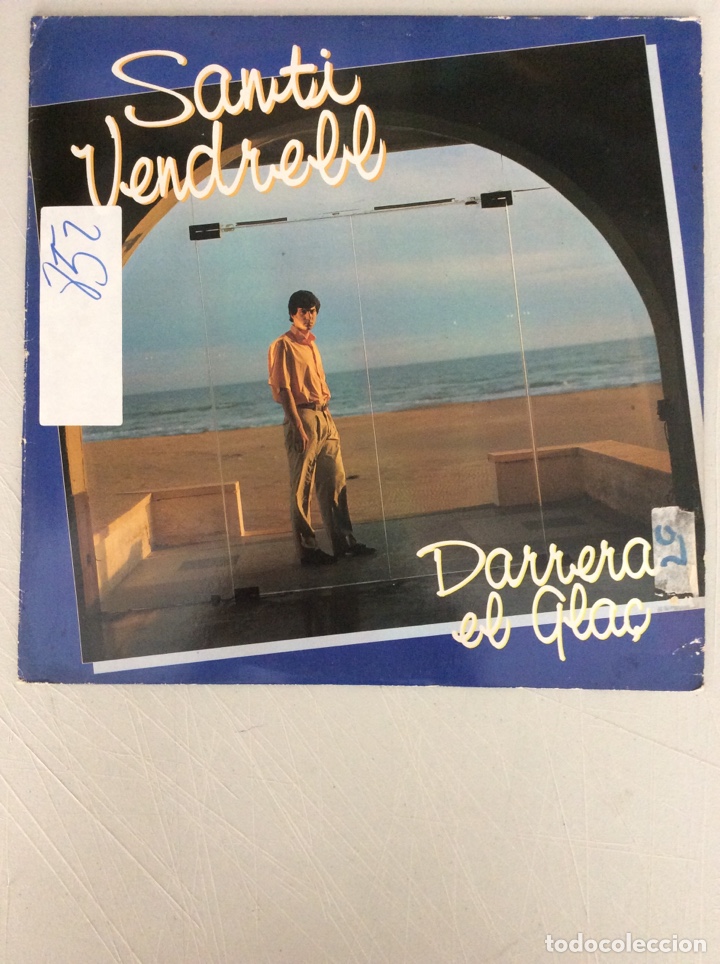 Discos de vinilo: Santi Vendrell. Darrera el gla&ccedil;. - Foto 1