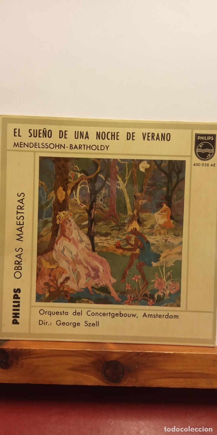 Discos de vinilo: SINGLE. EL SUE&Ntilde;O DE UNA NOCHE DE VERANO. PHILIPS - Foto 1