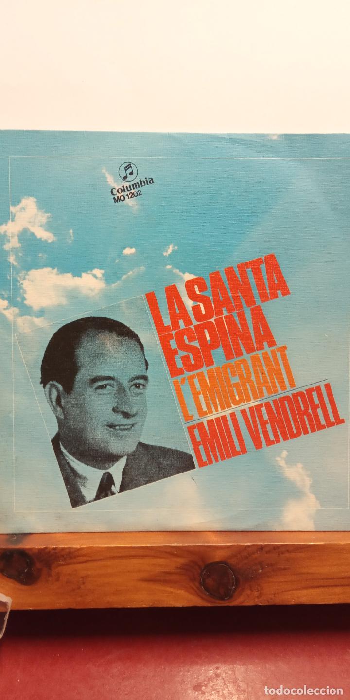 Discos de vinilo: SINGLE. EMILI VENDRELL. COLUMBIA - Foto 1