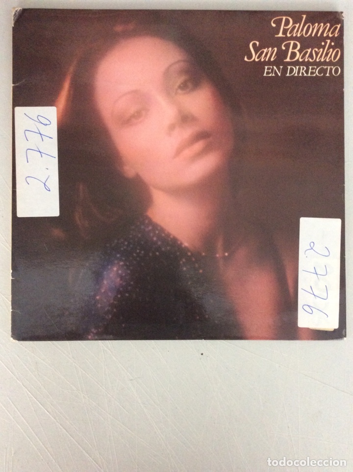 Discos de vinilo: Paloma San Basilio. En directo. - Foto 1