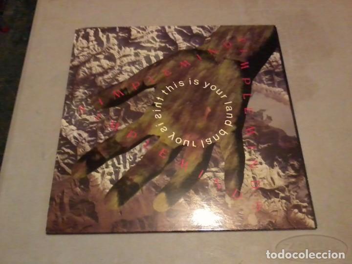 Discos de vinilo: Simple Minds Maxi This Is Your Land Esp.1989 - Foto 1