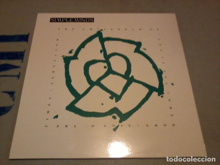 Discos de vinilo: Simple Minds Maxi The Amsterdam EP Esp.1989 - Foto 1