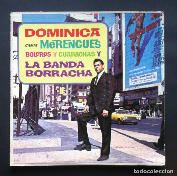 Vinyl records: DOMINICA Y LA BANDA BORRACHA - Canta Merengues, Boleros Y Guarachas -LP US 1966 - ODAK