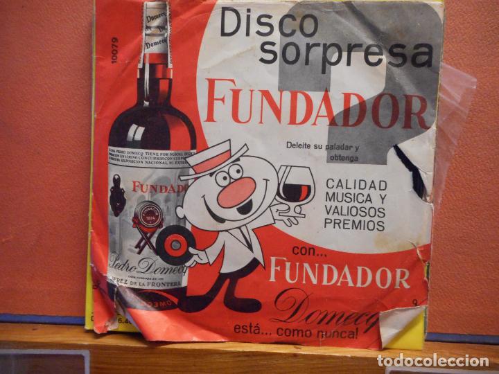 Discos de vinilo: SINGLE. DISCO SORPRESA FUNDADOR - Foto 1