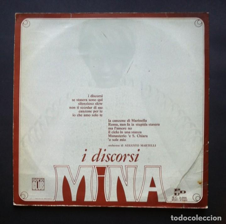 Discos de vinilo: MINA - I Discorsi - LP ESPA&Ntilde;OL 1969 - DISCOPHON - Foto 3