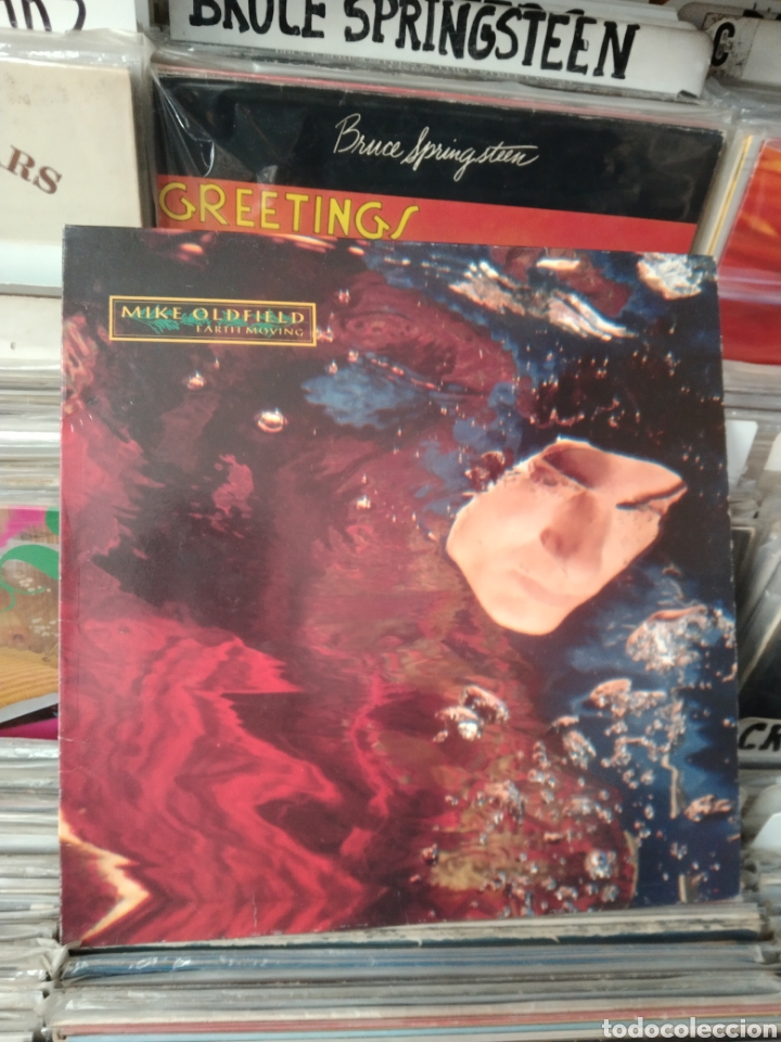Discos de vinilo: Mike Oldfield Earth moving - Foto 1