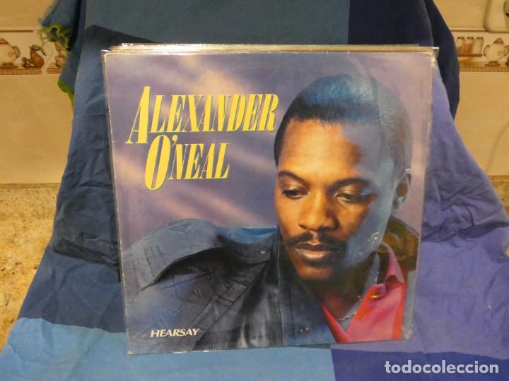 Discos de vinilo: BOXX155 LP UK 80S ALEXANDER O NEAL HEARSAY BUEN ESTADO GENERAL