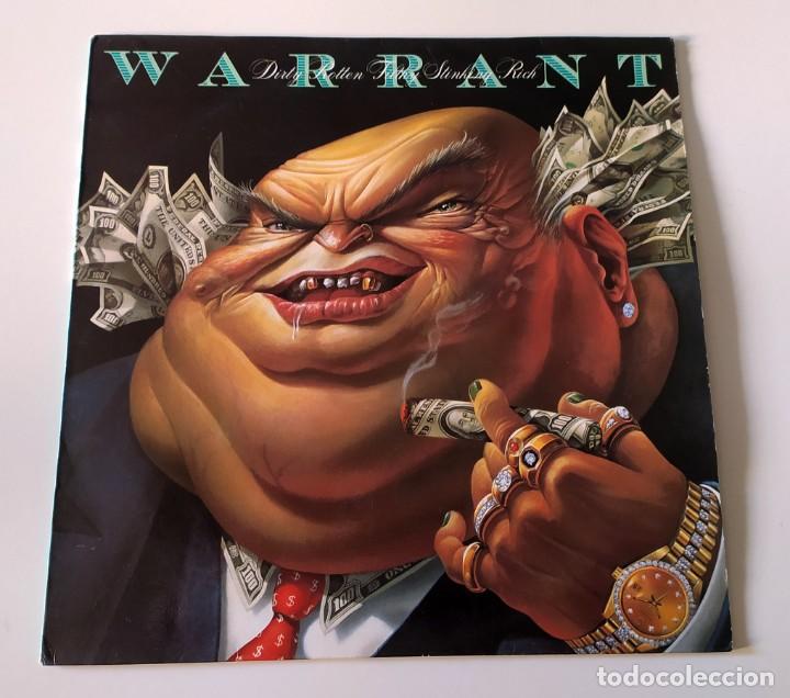 Discos de vinilo: LP WARRANT - DIRTY ROTTEN FILTHY STINKING RICH - Foto 1