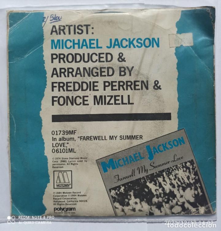 Discos de vinilo: MICHAEL JACKSON - FAREWELL MY SUMMER LOVE - Foto 2