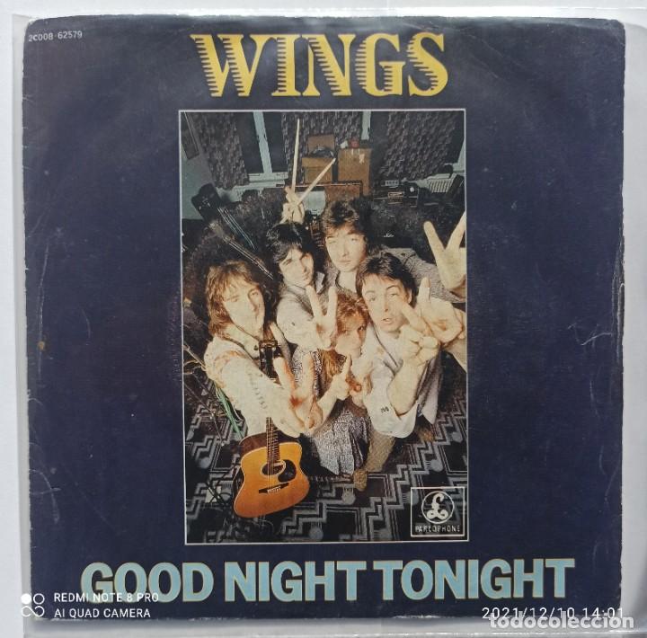 Discos de vinilo: WINGS - GOOD NIGHT TO NIGHT - Foto 1