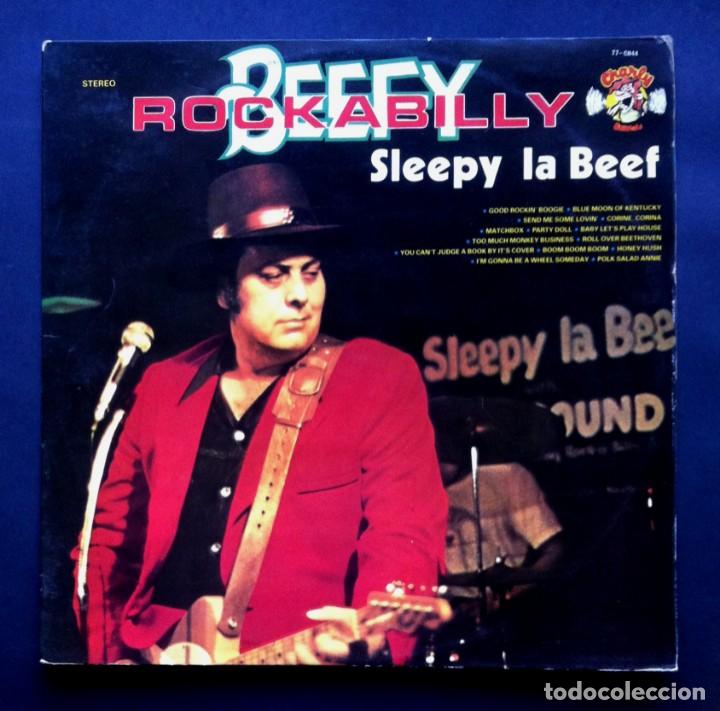Discos de vinilo: SLEEPY LaBEEF - Beefy Rockabilly - LP 1978 - CHARLY - Foto 1