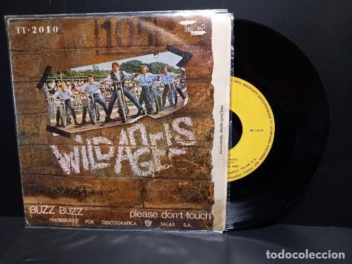 Discos de vinilo: WILD ANGELS BUZZ BUZZ SINGLE SPAIN 1970 PDELUXE - Foto 1