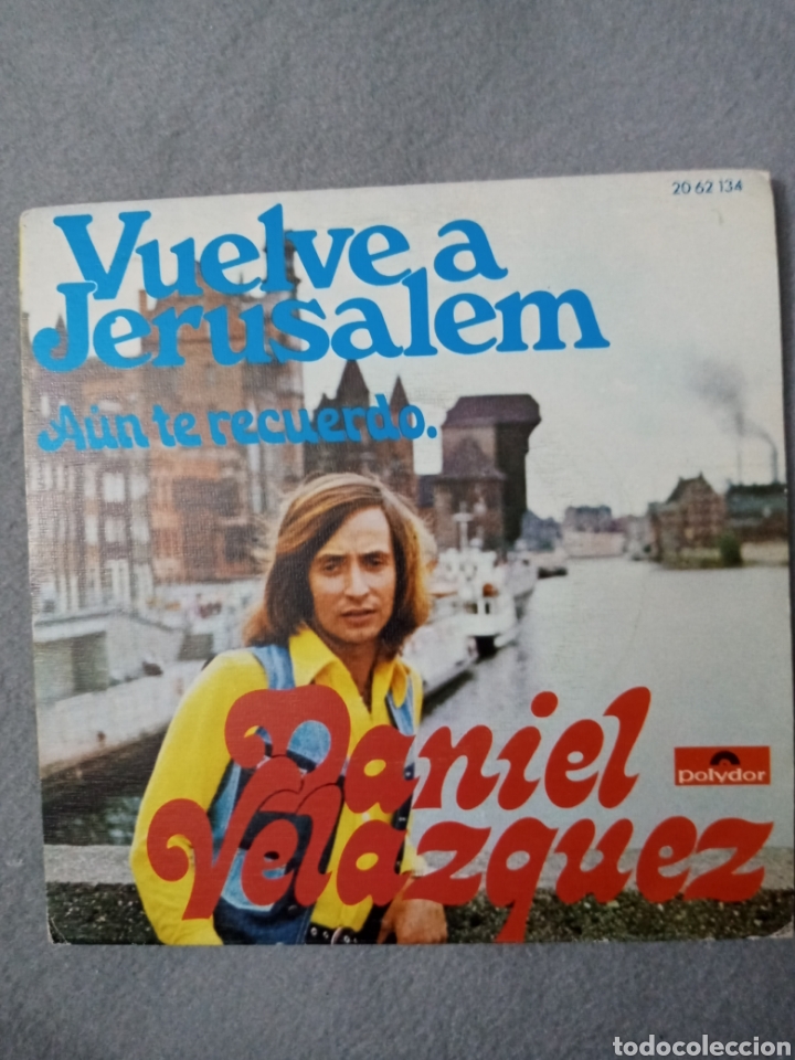 Discos de vinilo: Daniel Velazquez-vuelve a Jerusalem..disco vinilo single - Foto 1
