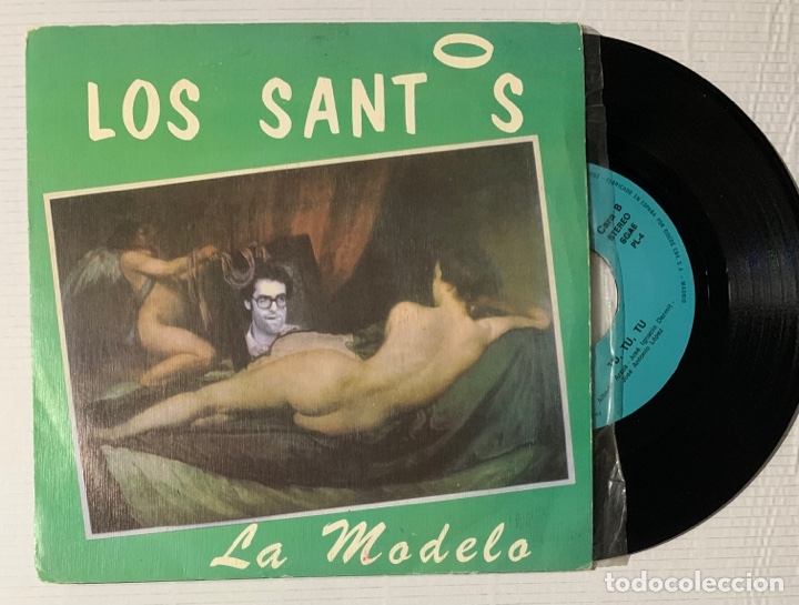 Discos de vinilo: single ep Los Santos &lrm;&ndash; La Modelo de 1982 - Foto 1