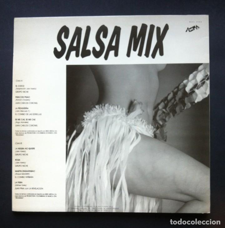 Discos de vinilo: VARIOS - Salsa Mix - LP MIXED 1991 - ASPA - Foto 2