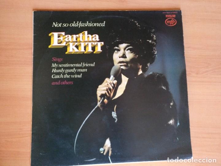 Discos de vinilo: EARTHA KITT NO SO OLD-FASHIONED LP - Foto 1