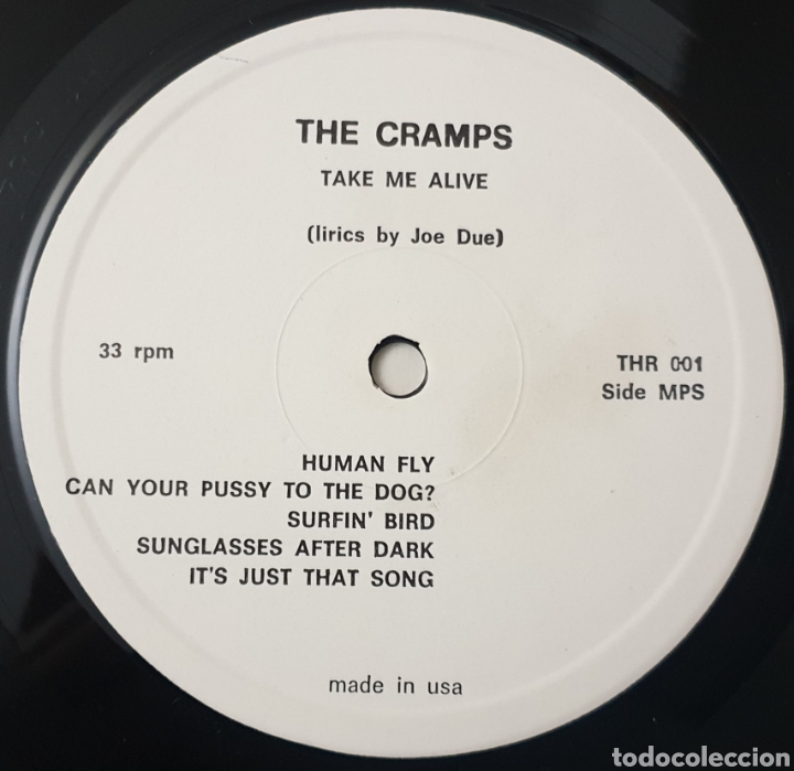 Discos de vinilo: LP - THE CRAMPS - Take Me Alive - Foto 12