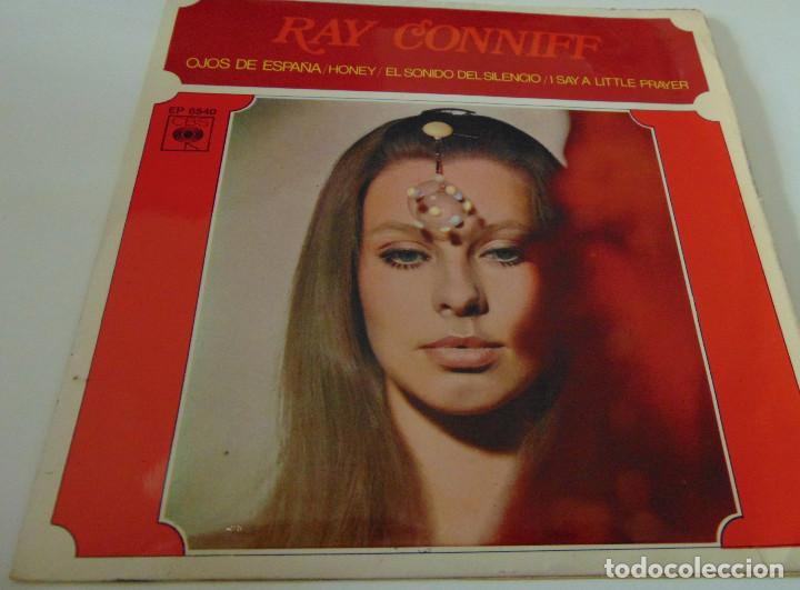 Discos de vinilo: RAY CONIFF - OJOS DE ESPA&Ntilde;A + 3 - EP 1968 - Foto 1