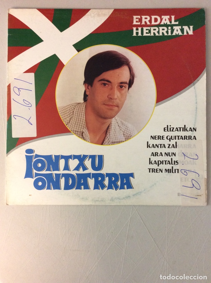 Discos de vinilo: Erdal Herrian. iontxu ondarra - Foto 1