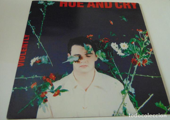 Discos de vinilo: Hue And Cry &ndash; Violently - SINGLE UK 1989 - Foto 1