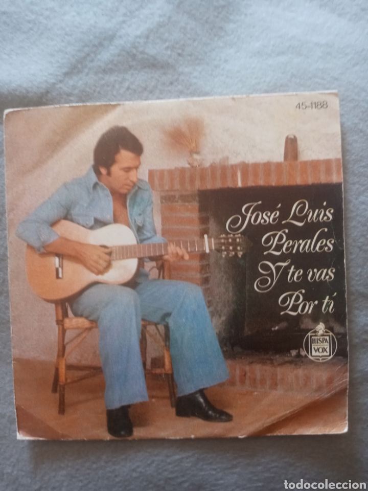 Discos de vinilo: Jose Luis Perales-y te vas..disco vinilo single - Foto 1
