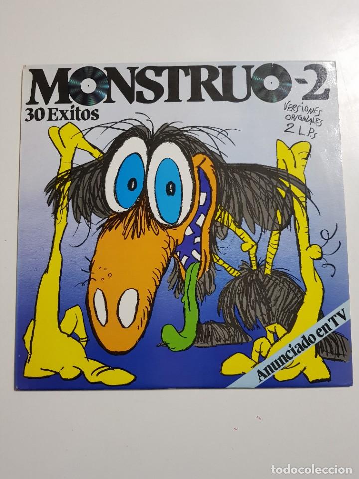 Discos de vinilo: DISCO DE VINILO. MONSTRUO 2. 30 EXITOS. POLYSTAR. 1984 - Foto 1