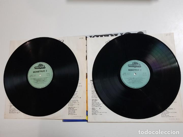 Discos de vinilo: DISCO DE VINILO. MONSTRUO 2. 30 EXITOS. POLYSTAR. 1984 - Foto 4