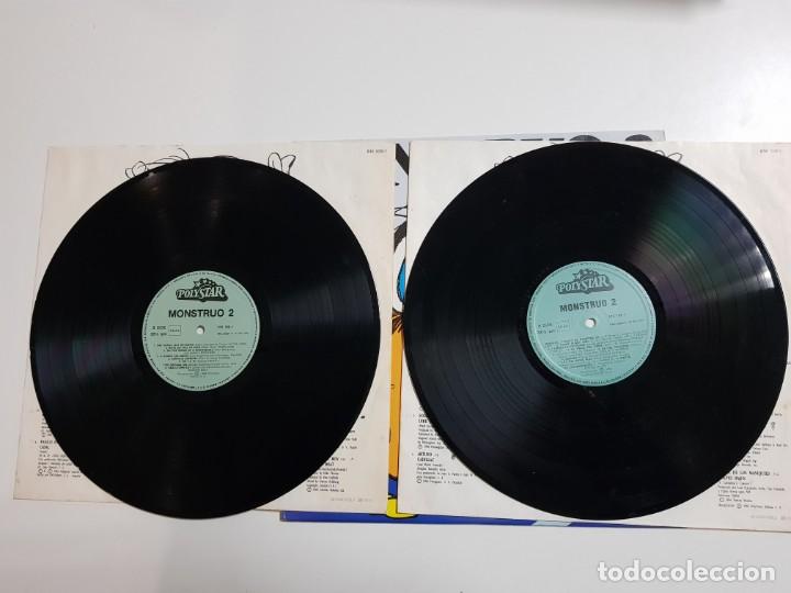 Discos de vinilo: DISCO DE VINILO. MONSTRUO 2. 30 EXITOS. POLYSTAR. 1984 - Foto 5