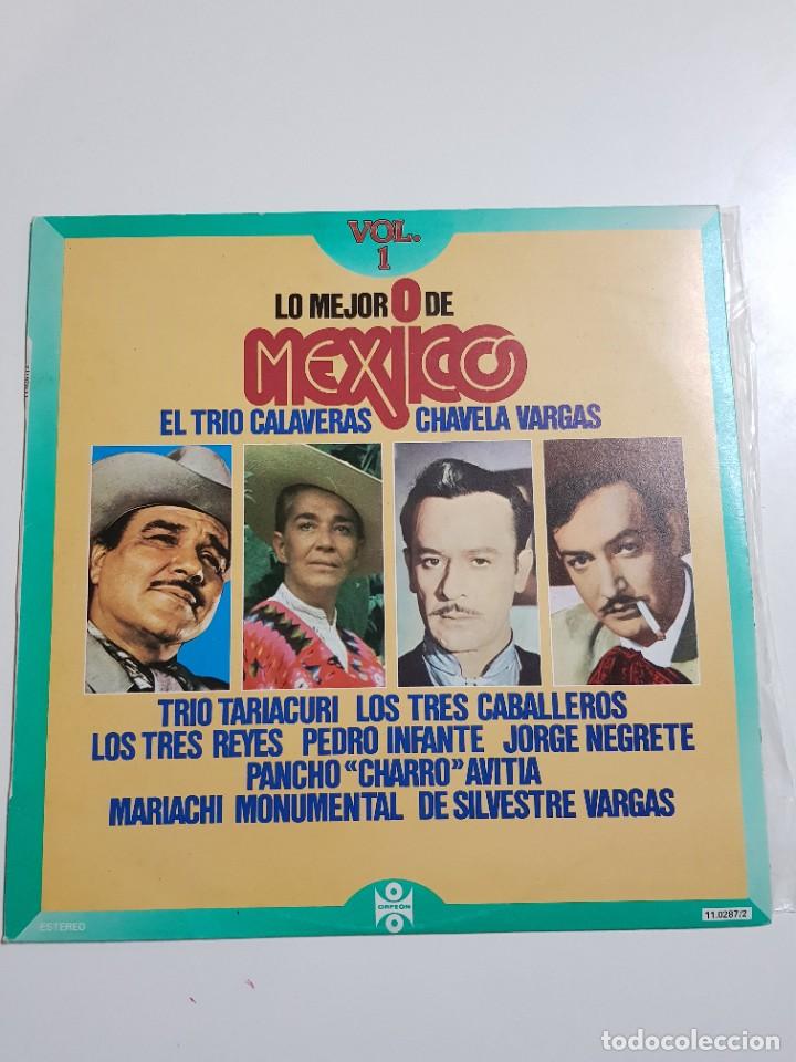 Discos de vinilo: DISCO DE VINILO. LO MEJOR DE MEXICO. VOLUMEN 1. ORFEON. 1977