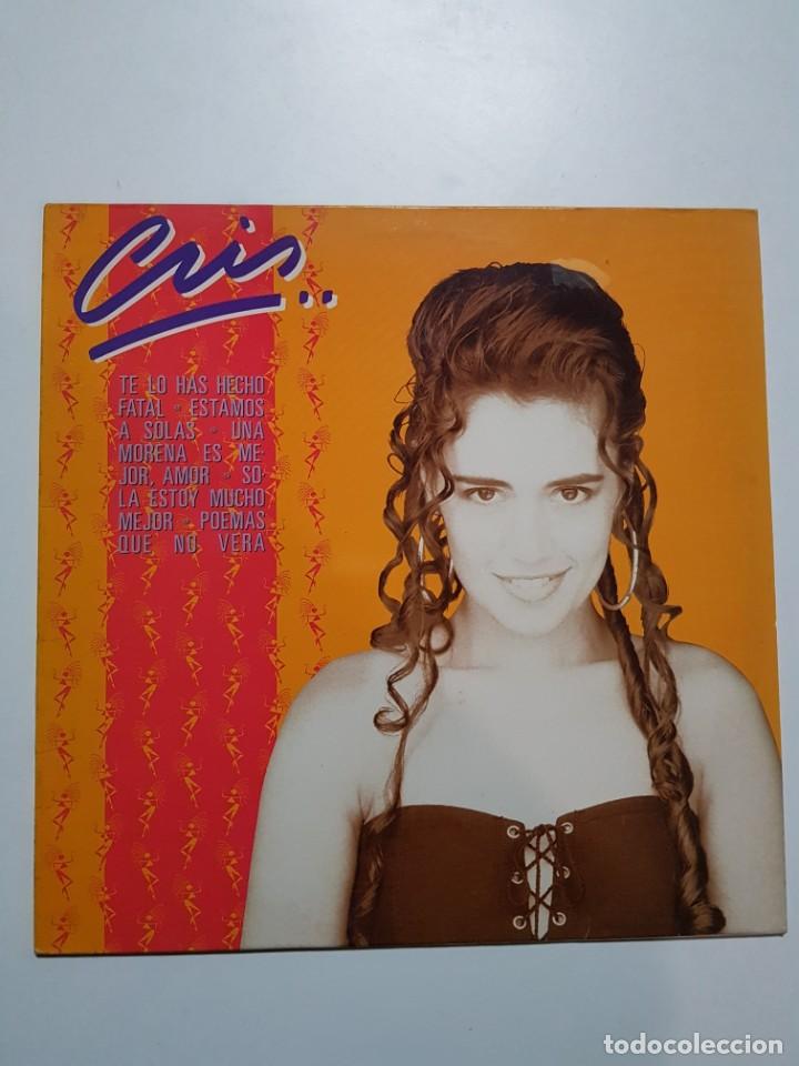Discos de vinilo: Cris Wea Records Ediciones Musicales Warner bros 1988 Disco de Vinilo LP
