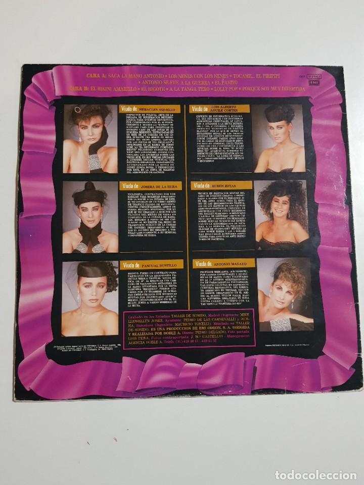 Discos de vinilo: DISCO DE VINILO. LAS VIUDAS. EMI ODEON. 1986 - Foto 2