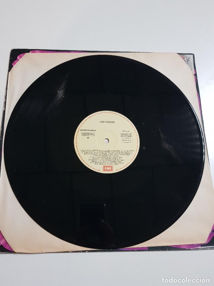 Discos de vinilo: DISCO DE VINILO. LAS VIUDAS. EMI ODEON. 1986 - Foto 3