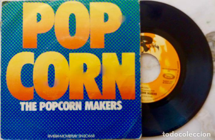 Discos de vinil: POP CORN. THE POPCORN MAKERS. SINGLE ORIGINAL ESPA&Ntilde;A 1972