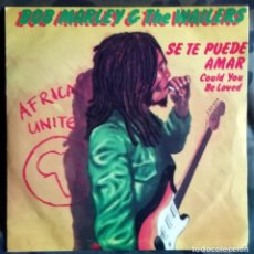 Discos de vinilo: BOB MARLEY & THE WAILERS – COULD YOU BE LOVED SPAIN 1980. Lote 306985968