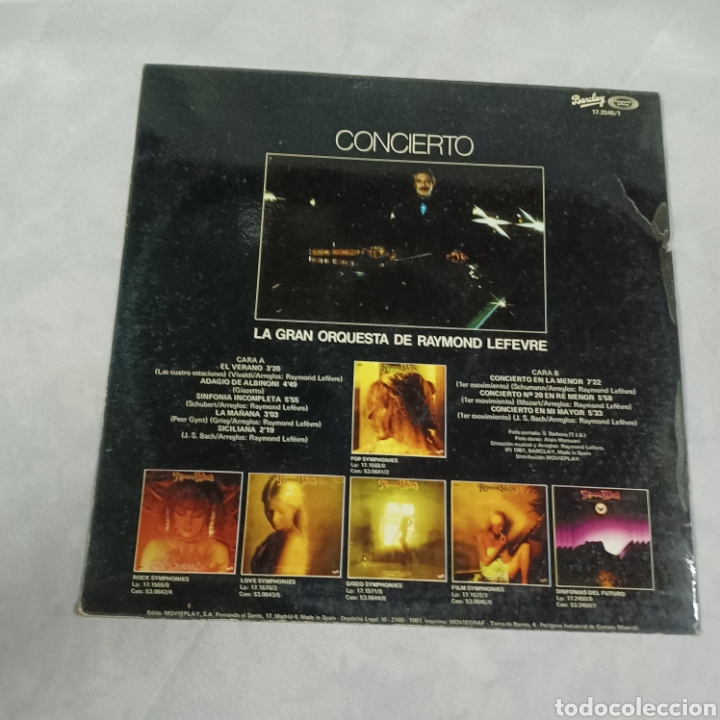 Discos de vinilo: RAYMOND LEFEVRE EN CONCIERTO - Foto 2